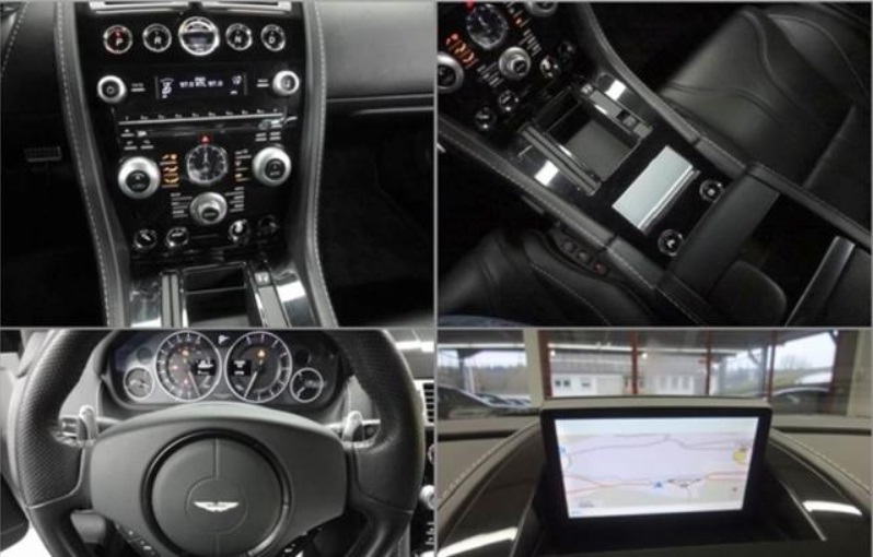 Left hand drive car ASTON MARTIN DBS (01/05/2011) - 